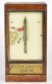 Wistow Junction Up Main GWR railway signal indicator, height 21.5cm