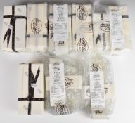 Seven Al Pascia smoking pipes, all gift wrapped and unopened, some with original receipts taped to