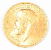 1915 George V gold full sovereign