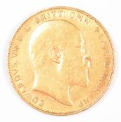 1905 Edward VII gold full sovereign