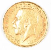1911 George V gold full sovereign
