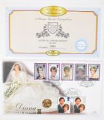 1981 Elizabeth II gold full sovereign limited edition (0808/2,000) Benham coin cover commemorating