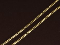 An 18ct gold necklace, 4g, 60cm