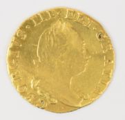 1786 George III gold half guinea