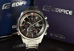 Casio Edifice gentleman's chronograph wristwatch ref. EFS-S590 with date aperture, luminous hands