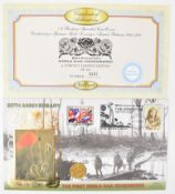 1918 George V gold full sovereign with Perth mint mark, limited edition (0197/2,000) Benham coin