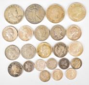 Collection of mostly 20th century United States of America and Canada silver coins, including a 1942