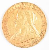 1894 Queen Victoria gold full sovereign