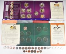 Collectable 50p coins including five Falkland Islands penguins, Beatrix Potter, Paddington Bear,