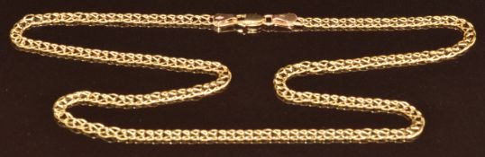 A 9ct gold chain, 4.7g, 44cm