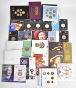 Royal Mint coins and coin sets comprising 1970, 1994, 1995, 2006, 2007, 2008 and 2012 coin sets,