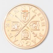 2022 Falklands War 1/4 oz 0.916 gold commemorative coin, in Coin Portfolio Management box with