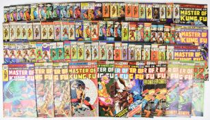 Ninety The Hands of Shang-Chi Master of Kung Fu comics by Marvel.