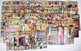 One hundred and fifty Spider-Man related comic books by Marvel, the majority 1980/90's.