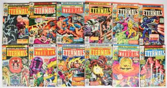 The Eternals by Marvel Comics (1976) issues #1-12, origin and first appearance, Jack Kirby story and