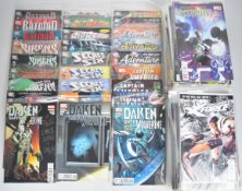 Over two hundred Modern Age Marvel and DC comic books to include Superman, Action Comic, Green