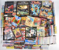 Eighty five Commodore 64 and Amiga retro computer games to include Predator, Zool, Batman: The Caped
