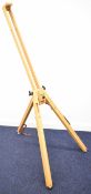 Windsor and Newton artist's easel, length collapsed 94cm