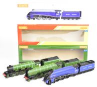 Three Hornby 00 model railway locomotives comprising LNER Class A1 Flying Scotsman 4472 R3086, Class