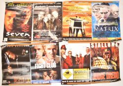 Twenty-three video store promotional film posters mostly dating to the late 1990's or early 2000'