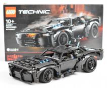 Lego The Batman-Batmobile, 42127, 2021, assembled with instruction manual and box.