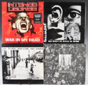 Fifteen Thrash / Hardcore / Punk / Punk OI / Death Metal / Crust LPs comprising Flux of Pink Indians