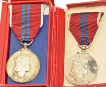 Two Elizabeth II 1953 Coronation Medals, in boxes