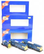 Three Heljan 00 gauge BR diesel locomotives comprising Class 07 29071, Class 26/1 26028 and Class 27