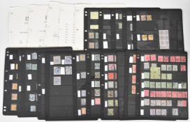 Queen Victoria 1855-1900 India stamp collection, mint and used in folder including rare Calcutta