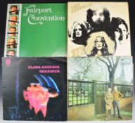 Collection of thirteen Prog Rock / Folk Rock / Heavy Rock / Blues Rock LPs including Fairport