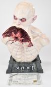 Elite Creature Collectibles and Marvel 1:1 scale Blade II 'Reaper' painted resin bust by Steve Wang,