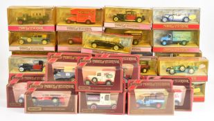 Thirty five Matchbox Models of Yesteryear diecast model cars and trucks to include 1931 Stutz