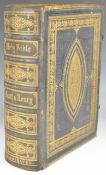 [Binding] The Illustrated National Family Bible with the Commentaries of Scott & Henry containing