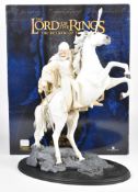 Sideshow Weta Lord of the Rings Return of the King 'Gandalf with Shadowfax' polystone statue, height
