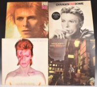 Collection of eight David Bowie LPs comprising The Rise and Fall of Ziggy Stardust and The Spiders