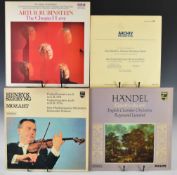 Classical LP collection comprising approximately fifty five 12