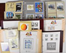 Large collection of GB stamps in six preprinted Stanley Gibbons albums, includes Queen Victoria to