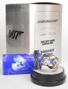 James Bond 007 1:1 scale replica Jaws teeth from The Spy Who Loved Me (1977) and Moonraker (1979)