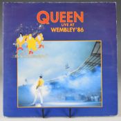 Queen Live at Wembley '86 (Parlophone PCSP 725) UK pressing double LP. Vinyl and covers appear to be