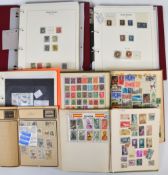 GB and world mint and used stamp collection from used 1840 1d black (2), 2d blues (33, one pair),