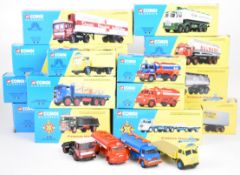 Fourteen Corgi Classics diecast model haulage vehicles to include Atkinson 8 Wheel Platform 'Aaron