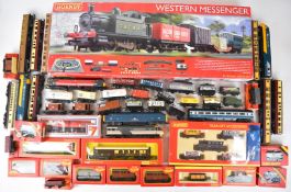 A collection of Hornby 00 gauge model railway to include Western Messenger set R1142, Intercity