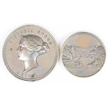 [Isambard Kingdom Brunel] Clifton Suspension Bridge medallion commemorating the opening of the