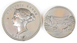 [Isambard Kingdom Brunel] Clifton Suspension Bridge medallion commemorating the opening of the