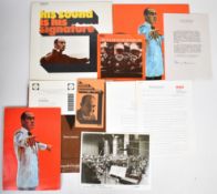 Henri Mancini His Sound Is His Signature debut LP promotional pack containing promo LP, promo launch