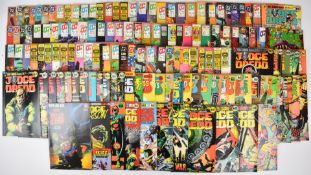 One hundred and fifty Judge Dredd and related comics by DC, Eagle and Quality Comics.