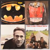 Collection of six Punk / Post Punk / Indie Rock LPs comprising The Clash Combat Rock, The Cure