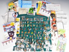 Approximately one-hundred and twenty Golly enamel pin badges, together with necklace, children's t-