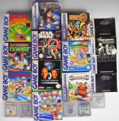 Fifteen Game Boy and Game Boy Advance games comprising Super Mario Land, Super Mario Land 2, Wario