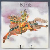 Budgie (MCA 2 MKPS 2018) self titled Hard Rock LP, UK first release with red/pink labels, the second